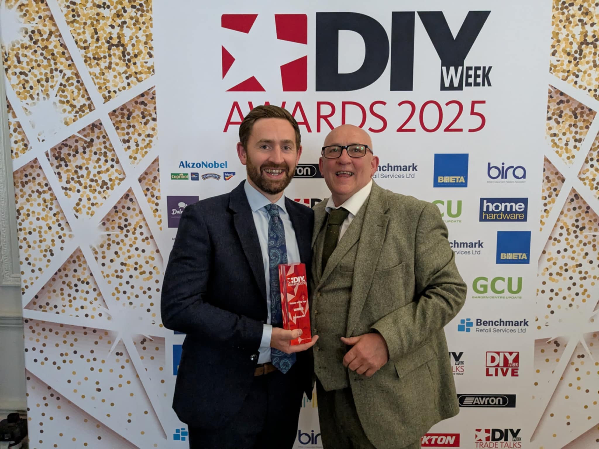 Winners of DIY RETAILER OF THE YEAR 2025
