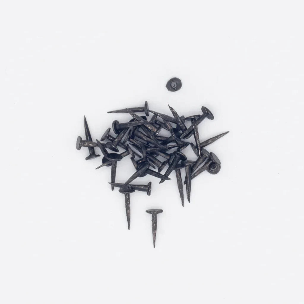 10mm Cut Gimp Pins Black (3/8") - 500g pack (26206)