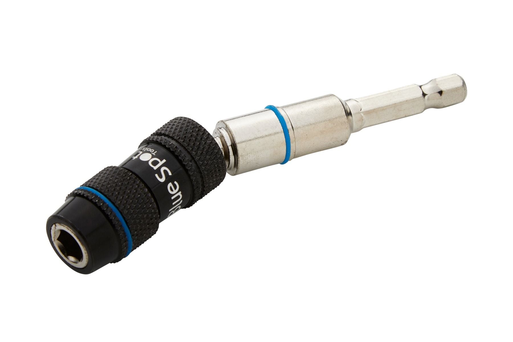 Bluespot 1/4in Hex Shank Angled Bit Holder (14127)