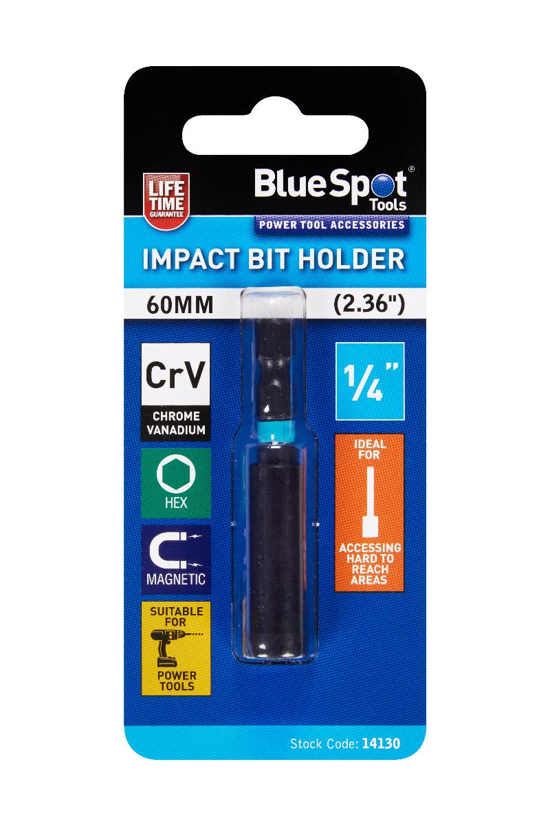 Bluespot Impact Bit Holder 60mm (14130)