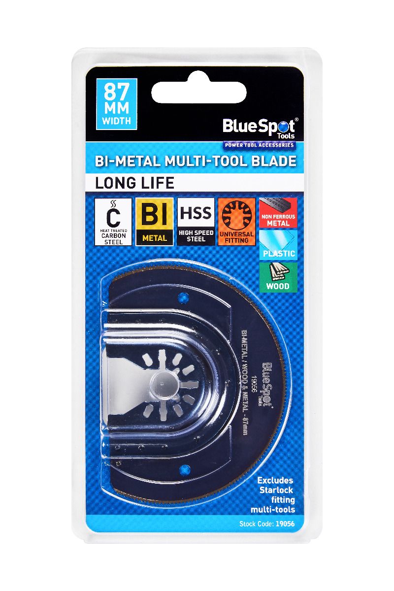 Bluespot 87mm Multi Tool Blade (19056)