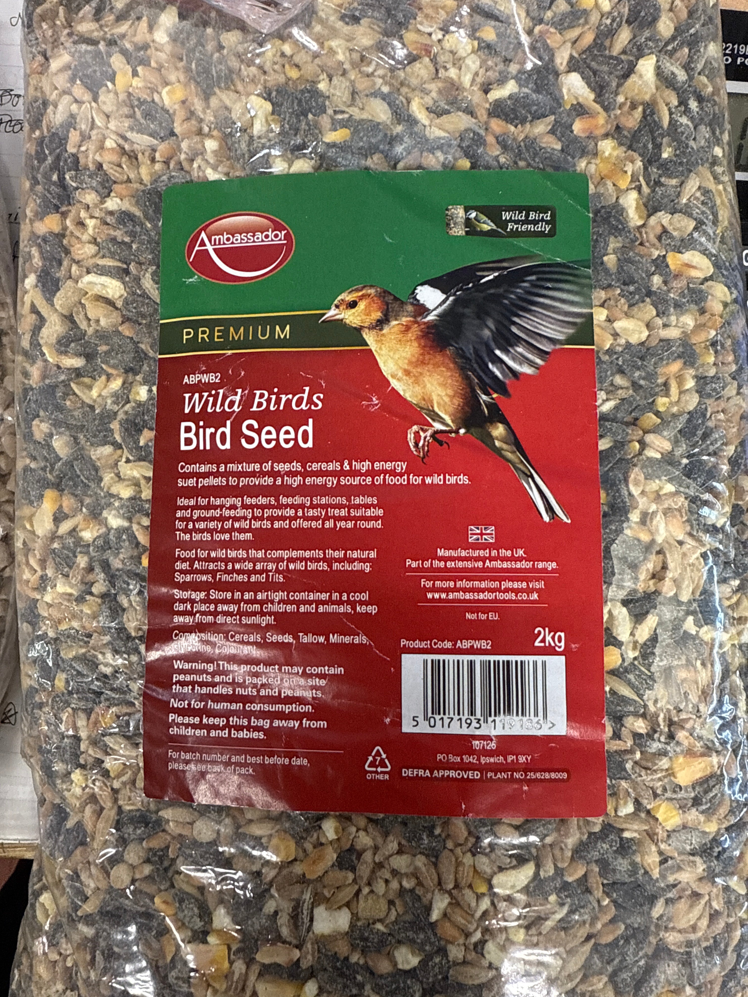 Ambassador 2kg Premium Wild Bird Seed
