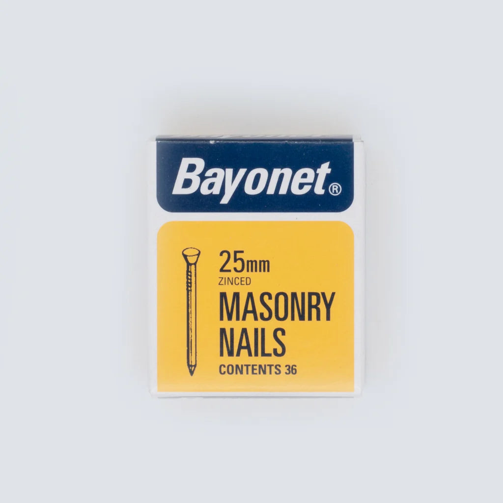 Bayonet Masonry Nails 25mm (12204)