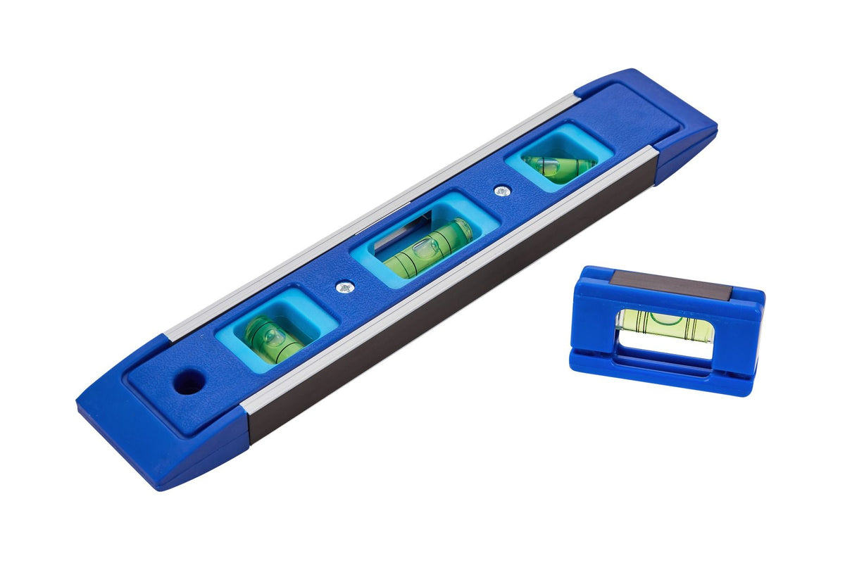 Bluespot Magnetic Torpedo Level with Mini Level 230mm (9in) (34226)