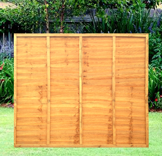 6ft (1.83m) Overlap Fence Panels (LOCAL PICKUP / DELIVERY ONLY)