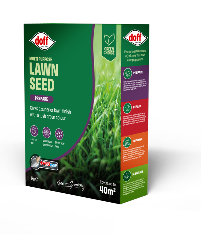 Doff Multi Purpose Lawn Seed +PRO COAT 1kg