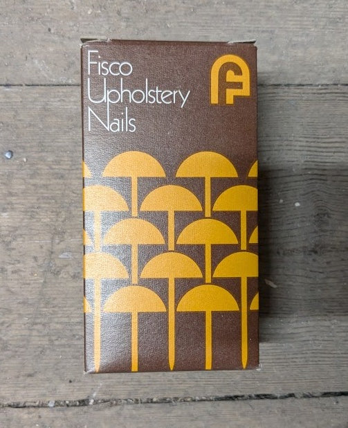 Vintage Fisco Half Domed Upholstery Nails - Box of 1000 - 13mm - Bronze Renaissance