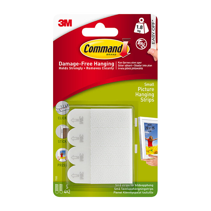 Command Small Picture Strips 1.8kg 4 x 2 Strips (17202)