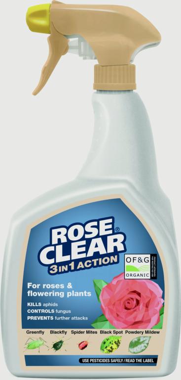 RoseClear Ultra 3 in 1 Gun Ready To Use - 1 litre