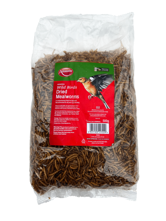 Ambassador Dried Mealworms - 100g, 500g & 1kg