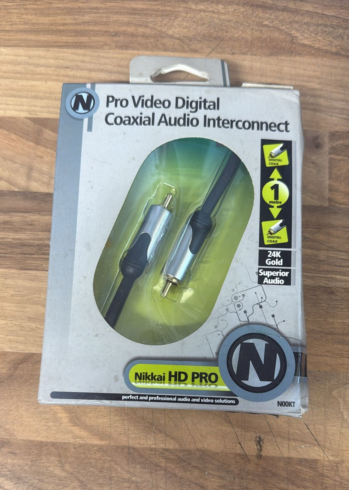 Pro Video Digital Coaxial Audio Interconnect Lead (N00KT)