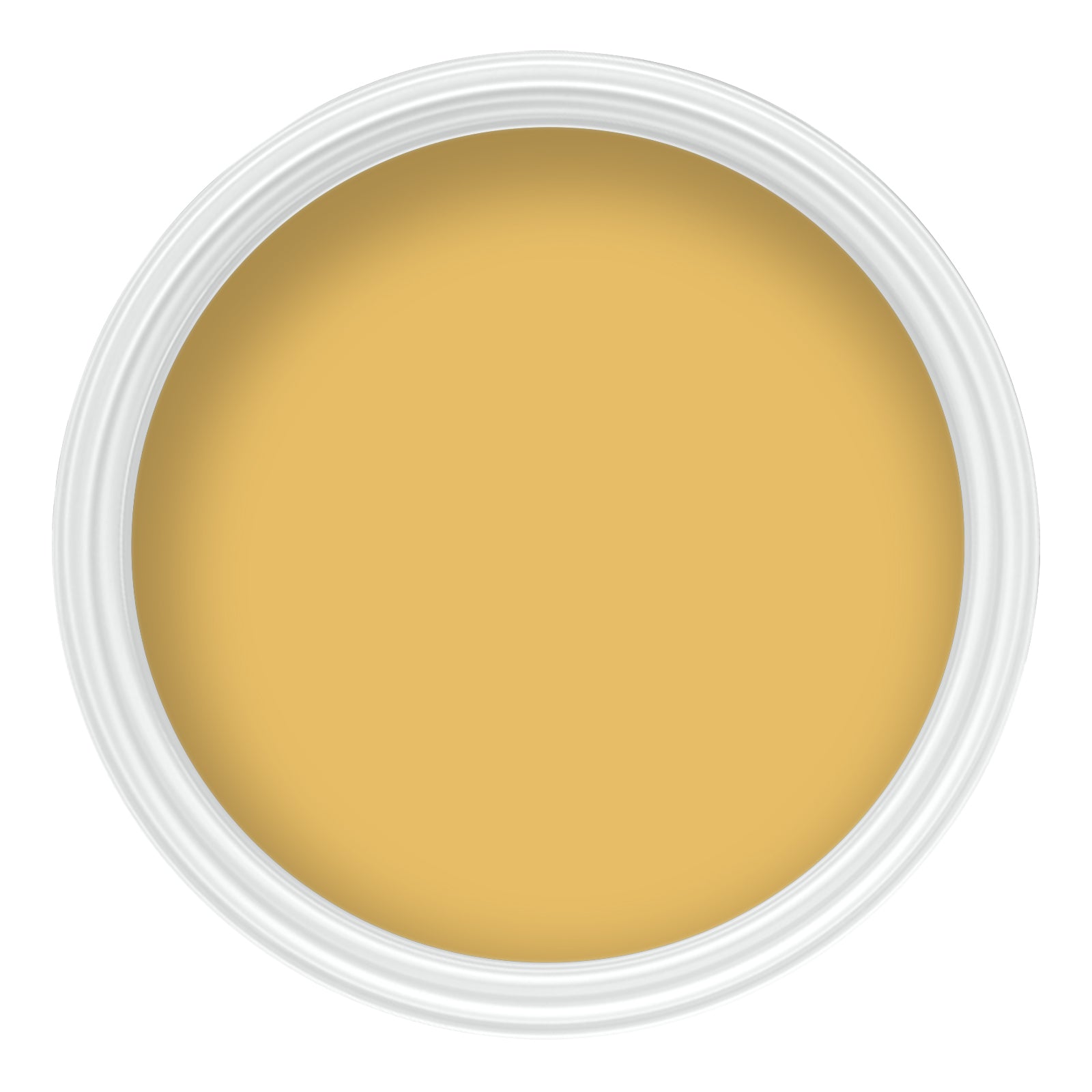 Berger Coloured Matt Emulsion Mustard Pot 2.5L (2 Tubs For £35)