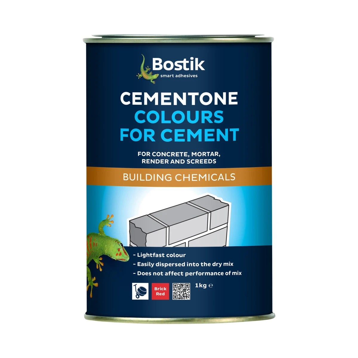 Evo Cementone Cement Brick Red 1Kg