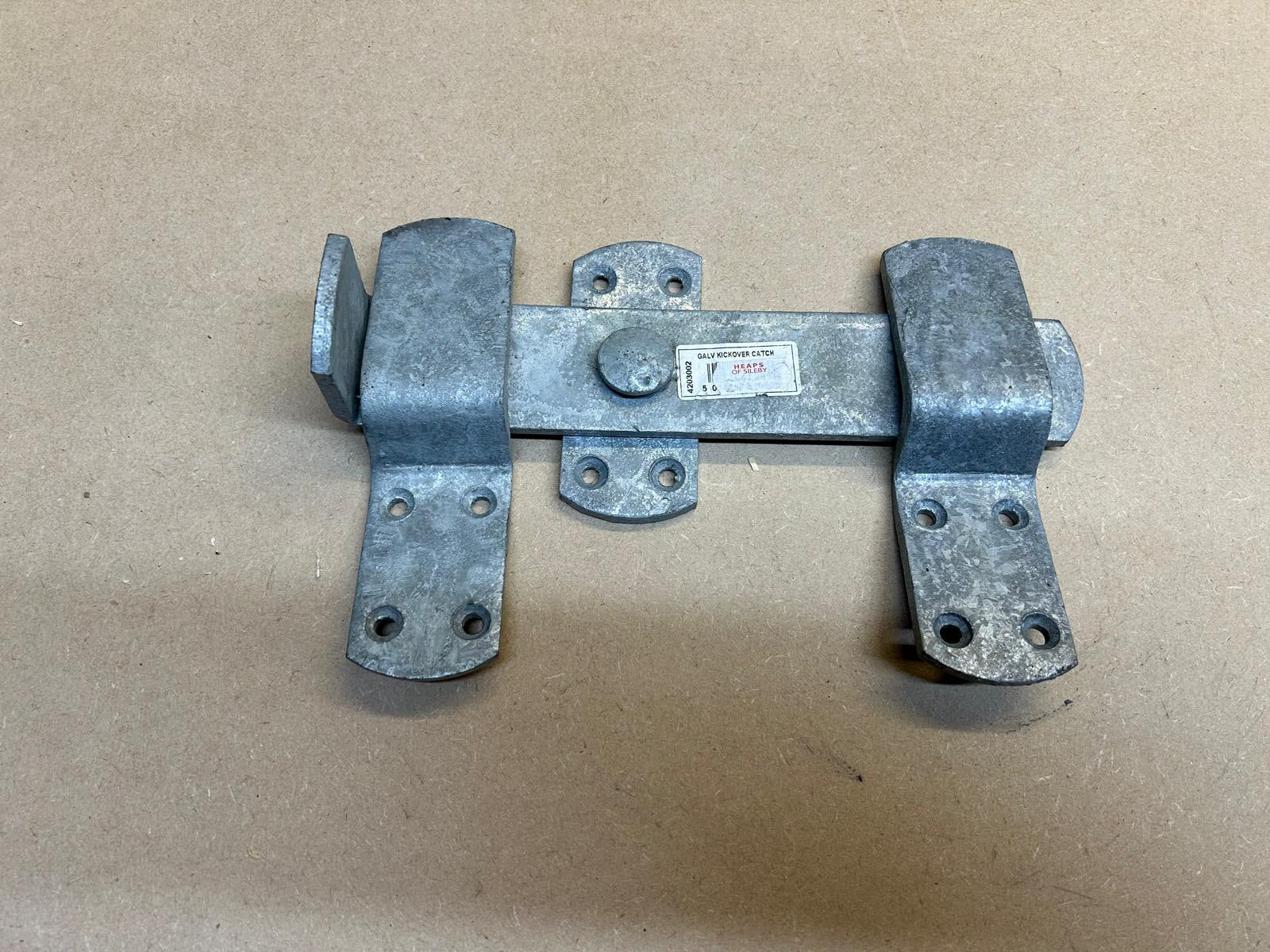 Galvanised Kick Over Latch
