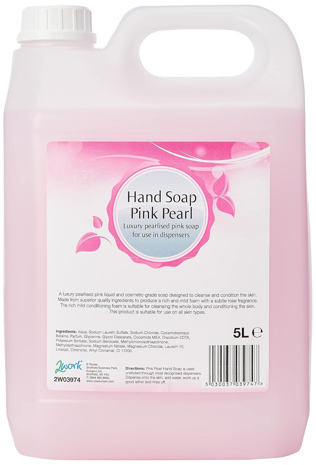 Pink Pearl Hand Soap 5L