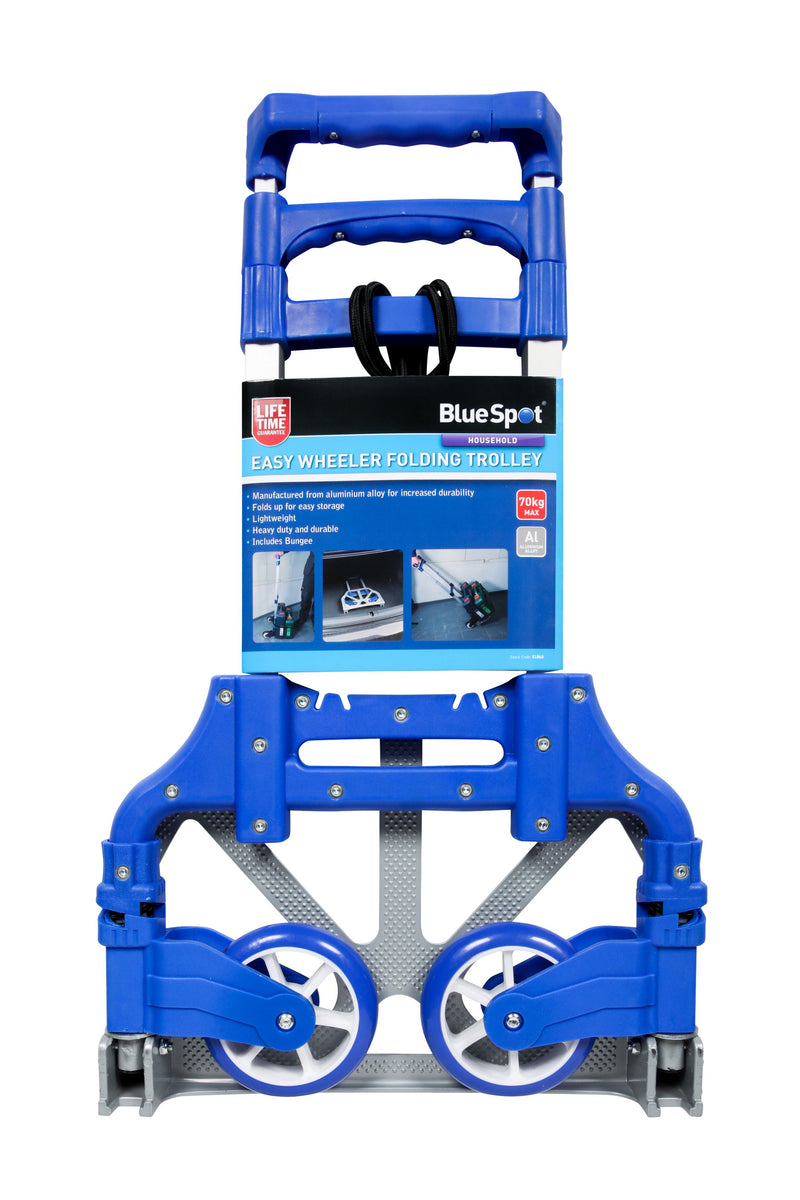Bluespot Easy Wheeler Folding Trolley (70kg max) (81860)