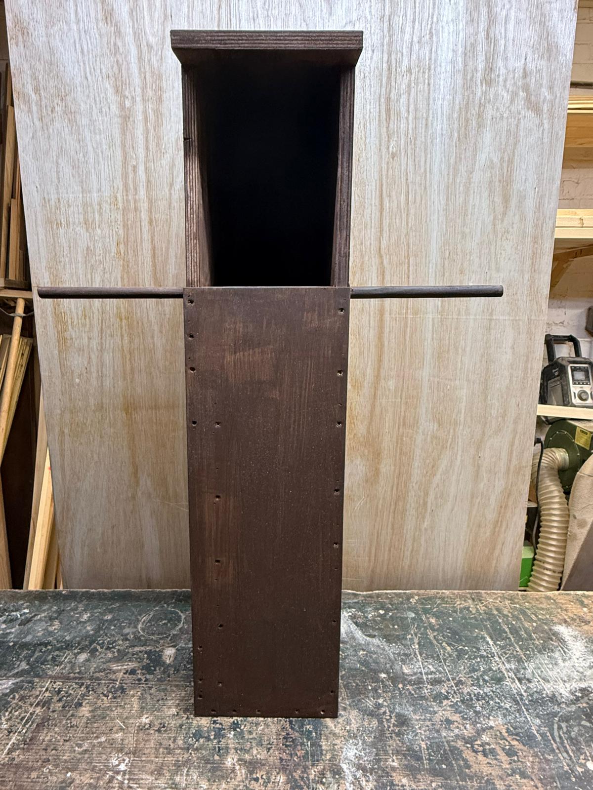 Handmade Wooden Tawny Owl Upright Nesting Box