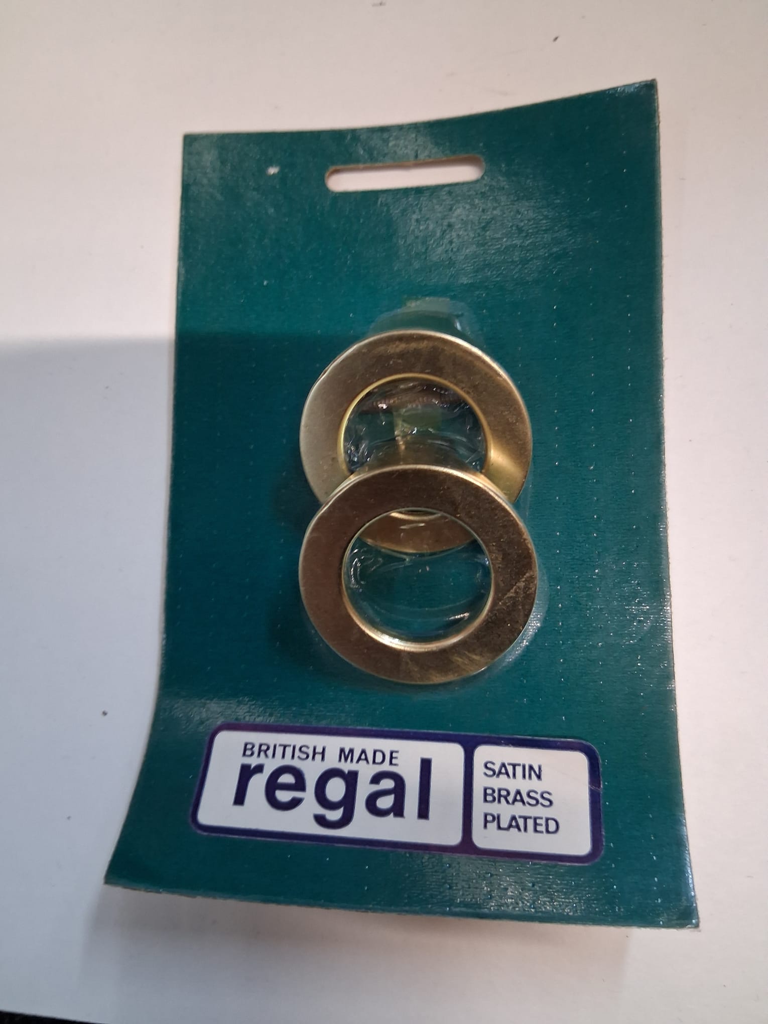 Regal Vintage Pull Handle Satin Brass Plated 40mm (9013)