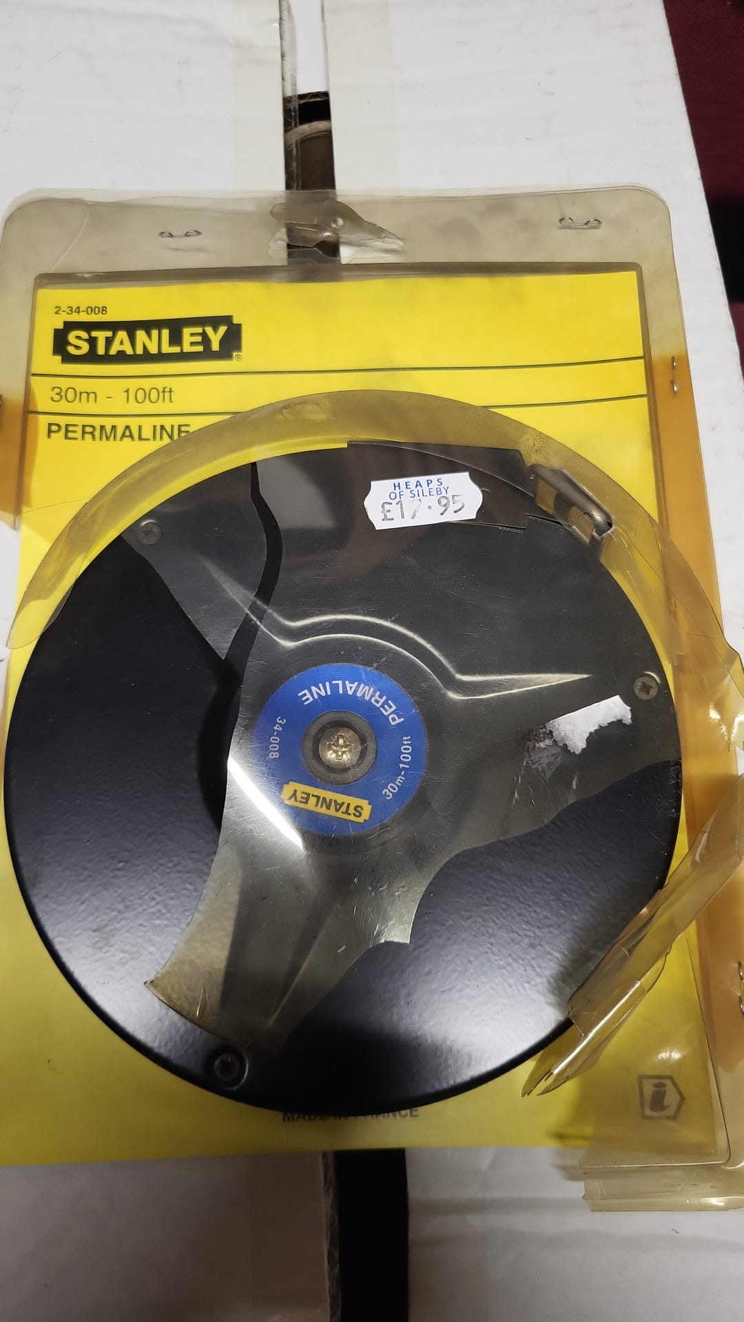 Stanley Permaline 30m / 100ft Tape Measure (2-34-008)