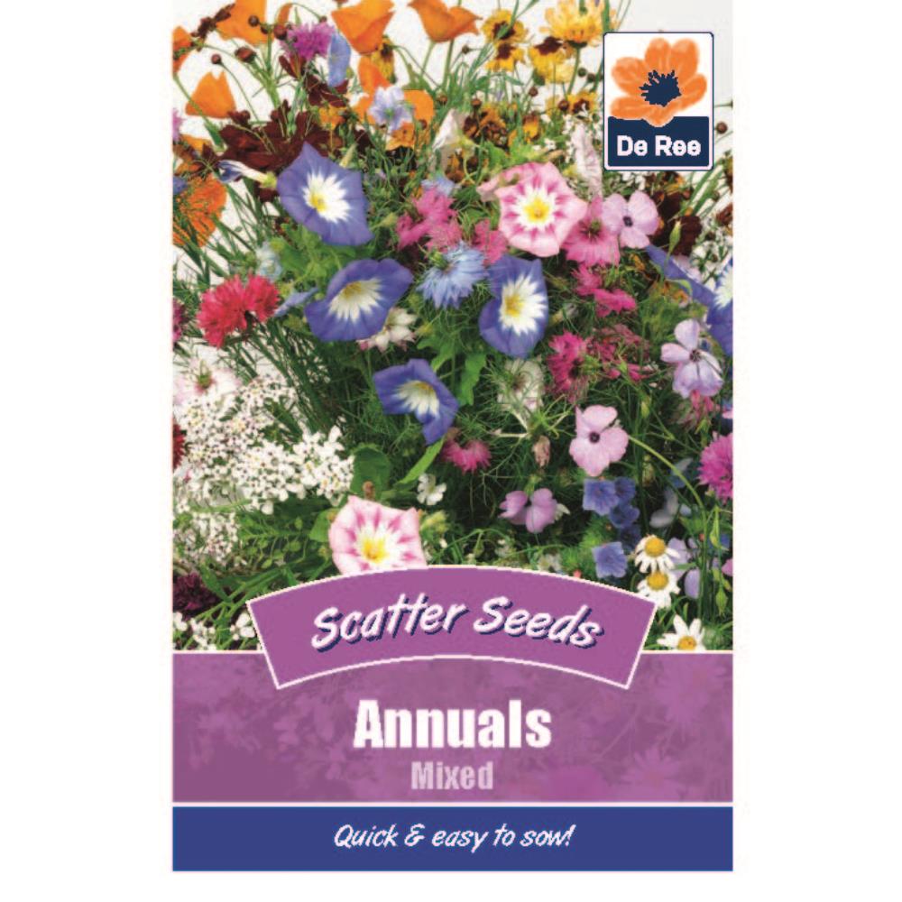 De Ree - Scatter Seeds / Wildflower Seeds (Buy 5 Packs of Seeds Get 6th Free) NEW