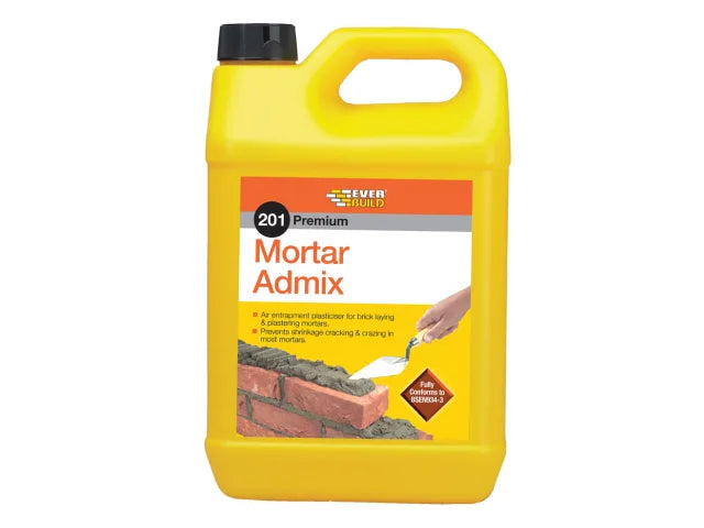 Everbuild 201 Mortar Admix Plasticiser 5L