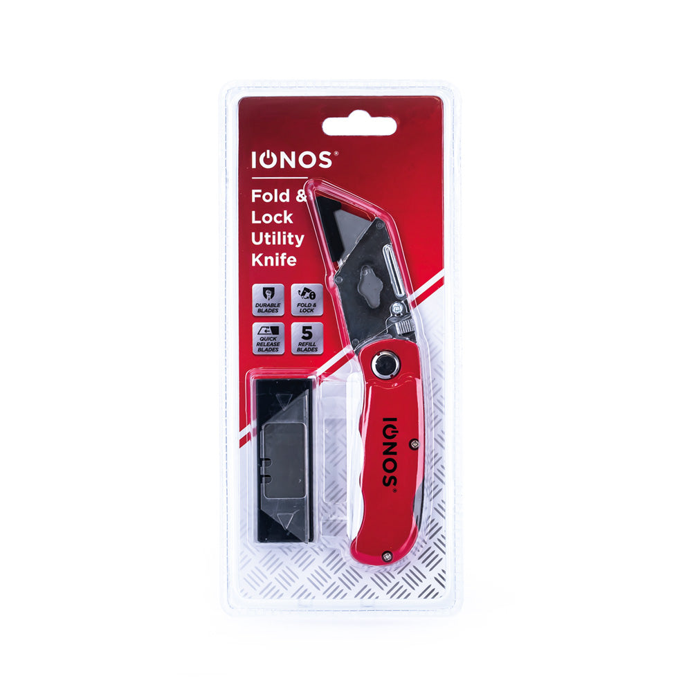 IONOS Fold and Lock Utility Knife