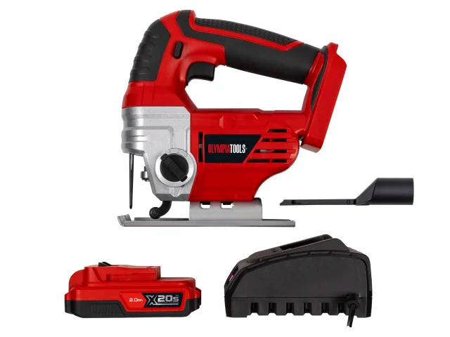 OLYMPIA Cordless Jigsaw 20V Including 2Ah Battery