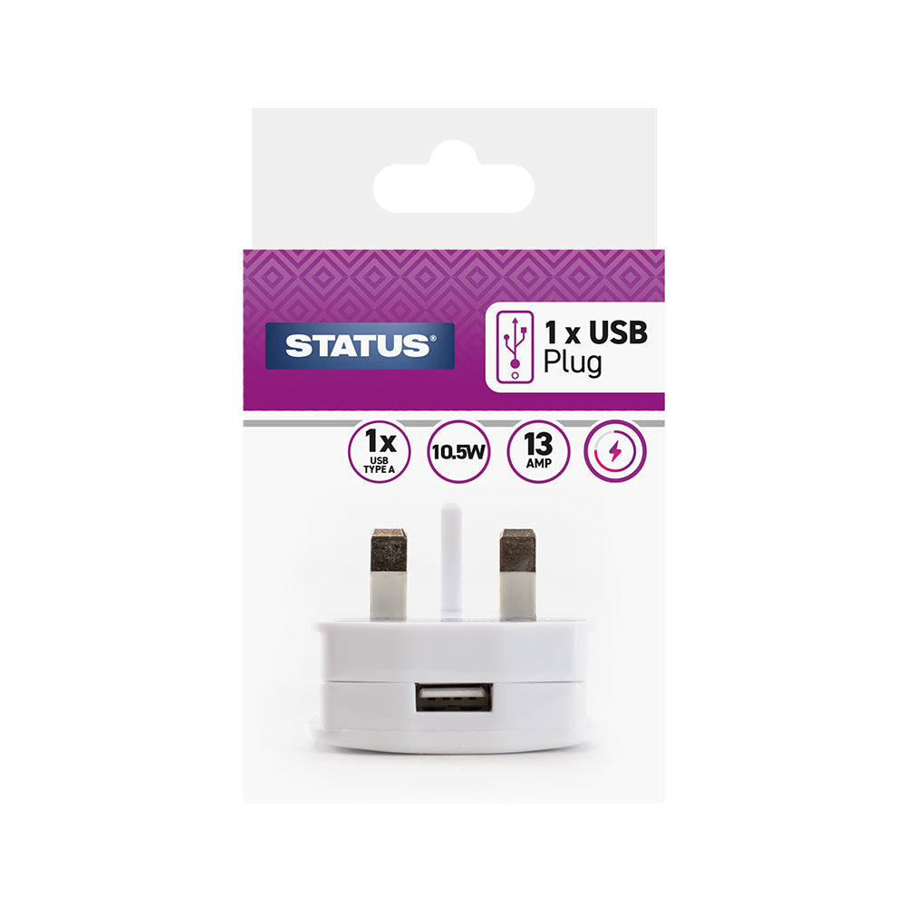 USB Charger USB Plug (S1USBPLUG1PK4)