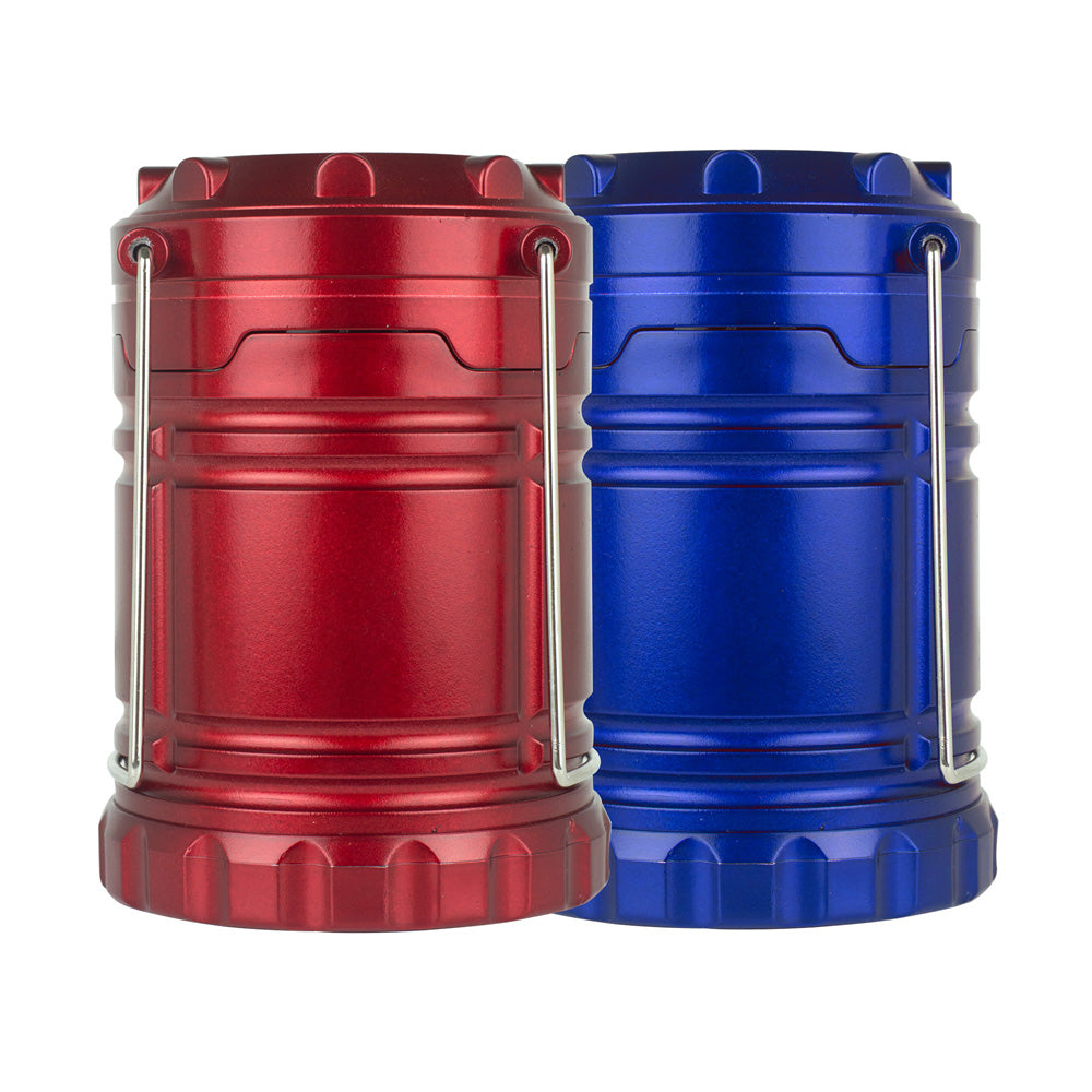 Status LED Camping Lanterns - Red or Blue (SLEDCAMPLANTX6)
