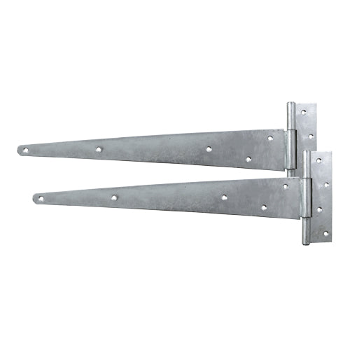Pair of Strong Galvanised Tee Hinges 600mm (24") (STH24GB)