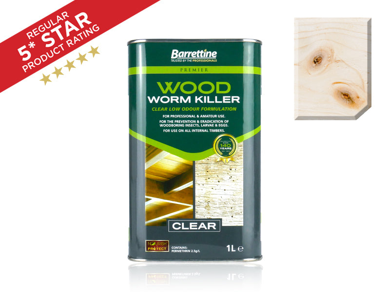 Barrettine Woodworm Killer 1L