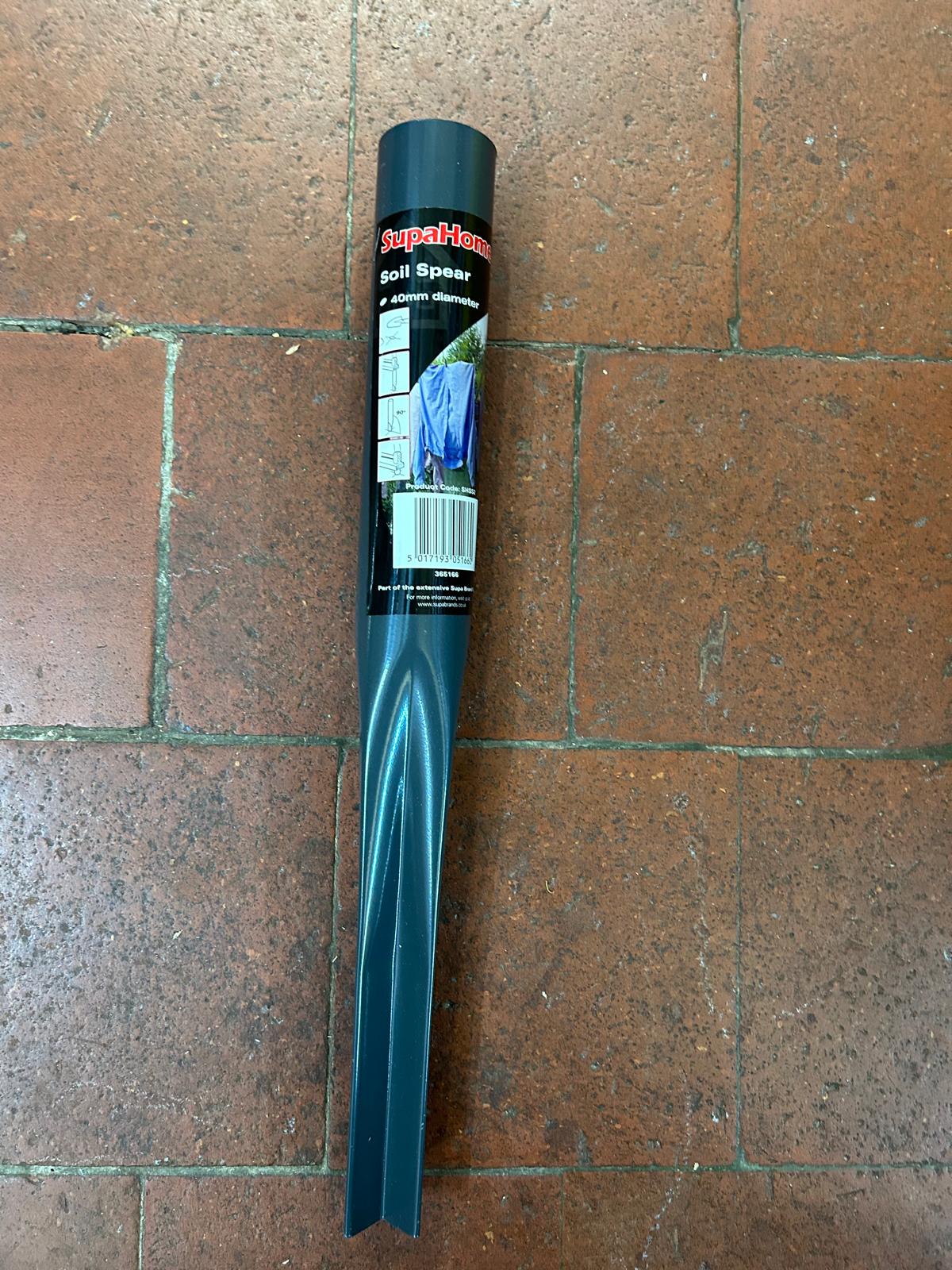 Rotary Washing Line Ground Spike 32, 40 & 50mm