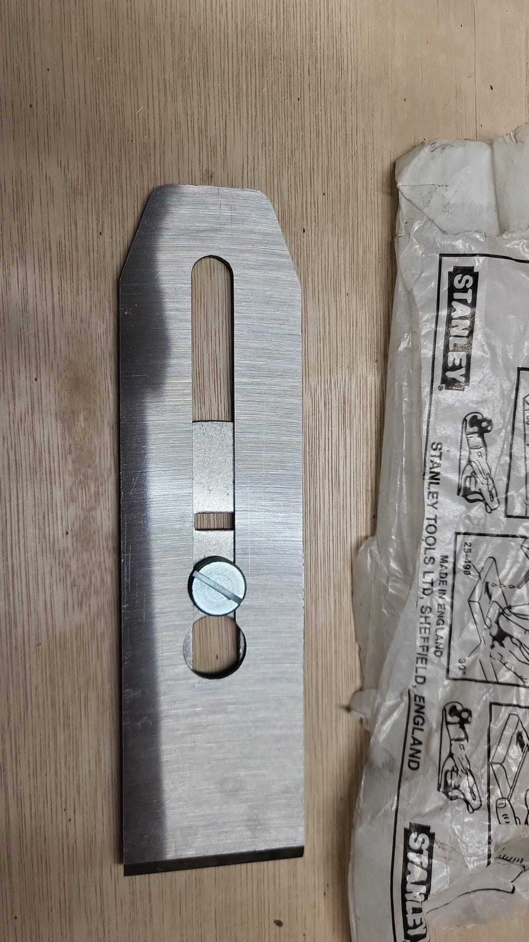 Stanley No. 5 Bailey Jack Plane Blade 50mm