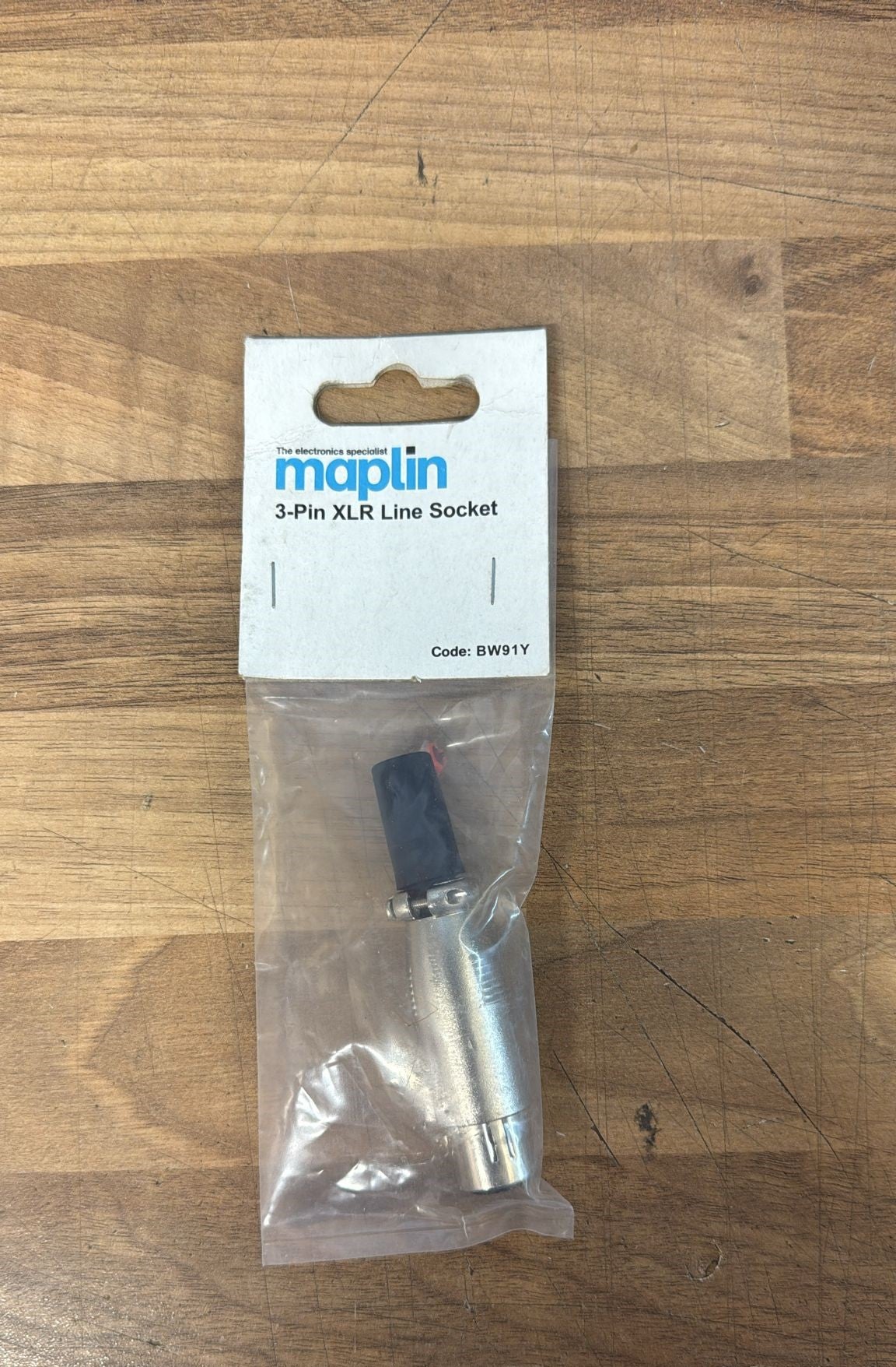 Maplin 3-Pin XLR Line Socket (BW91Y)