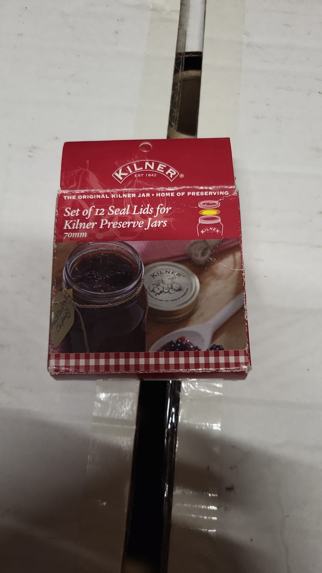 Kilner Seal Lids for Kilner Preserve Jars Pack of 12