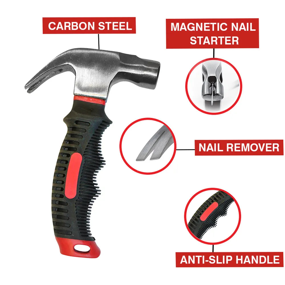 Dekton Stubby Claw Hammer 8oz (225g) (DT10110)