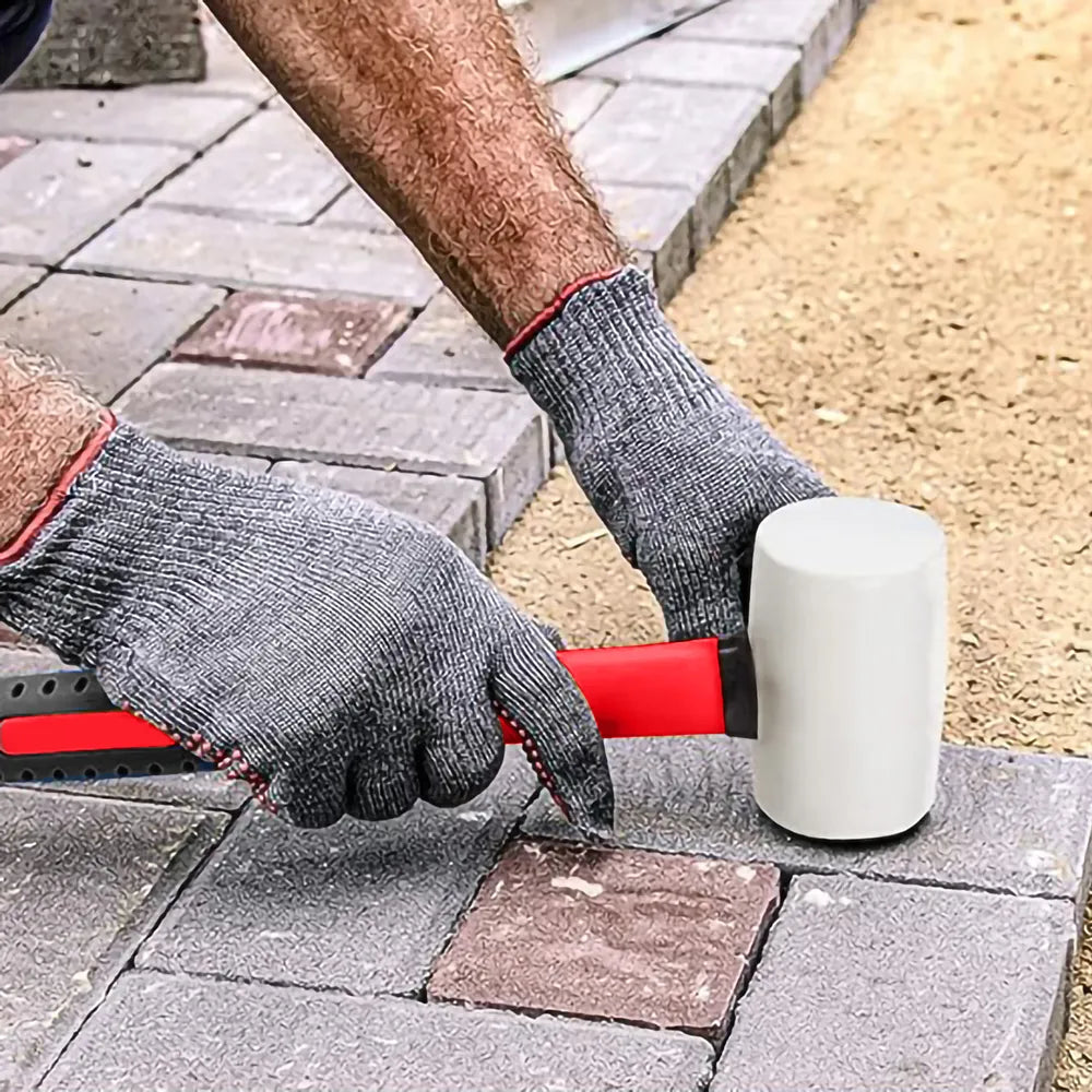 Dekton White Rubber Mallet 16oz (450g) (DT10226)