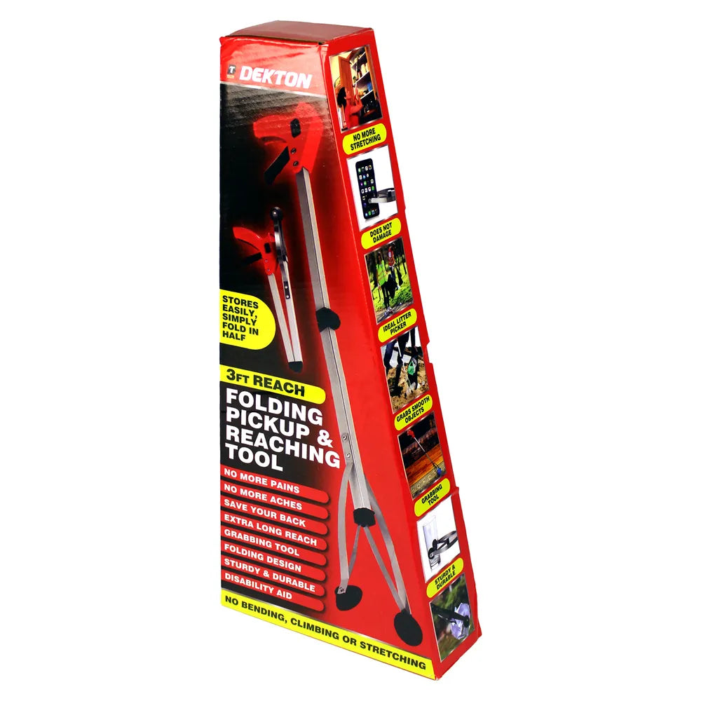 Dekton Folding Handy Folding Pick-Up Tool / Litter Picker (DT60750)