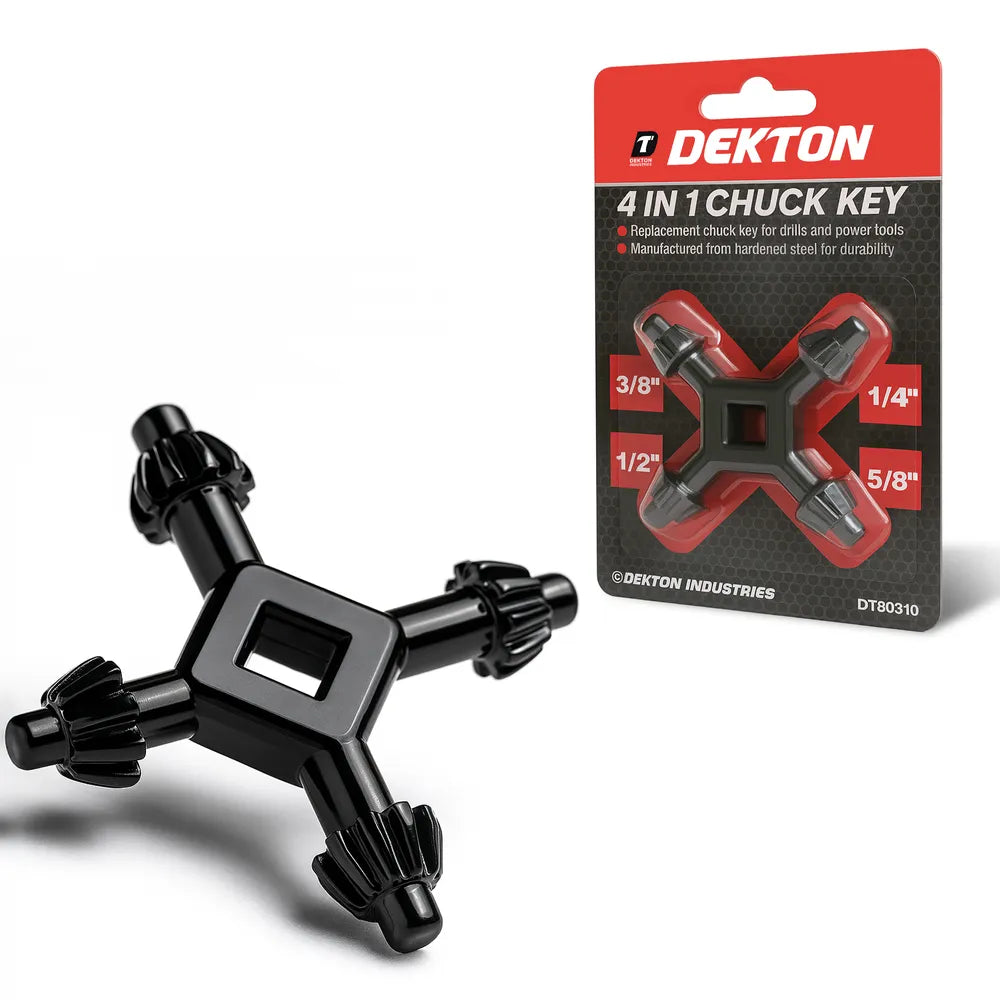 Dekton 4 in 1 Chuck Key (DT80310)