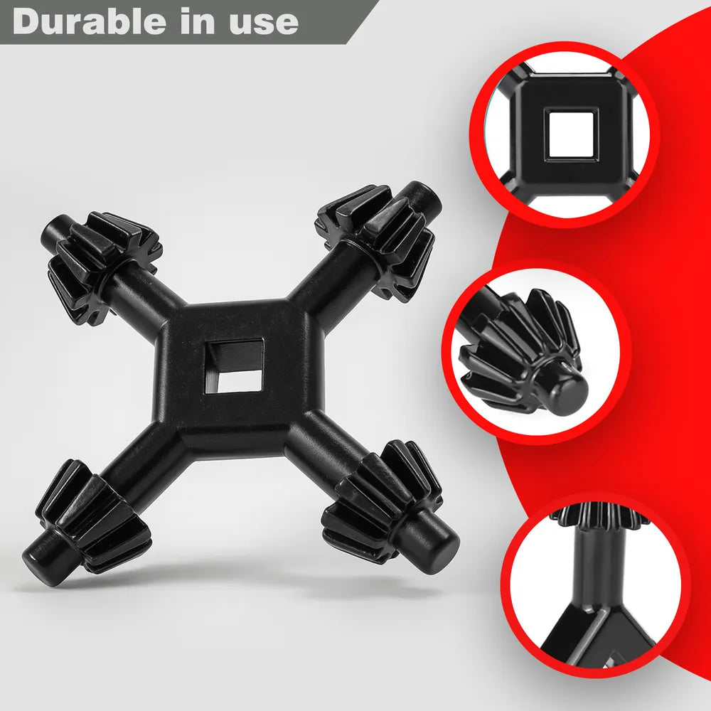 Dekton 4 in 1 Chuck Key (DT80310)