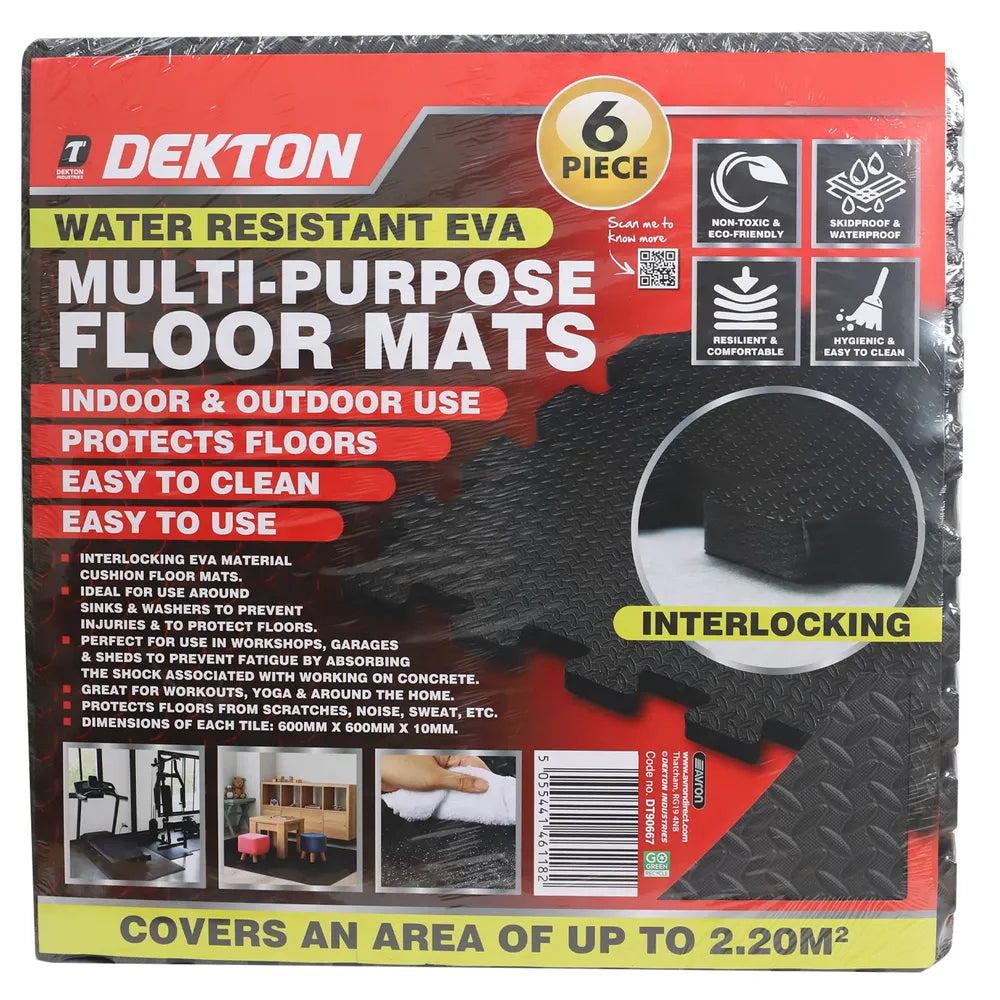 Dekton Multi Purpose Interlocking Floor Mats (DT90667)