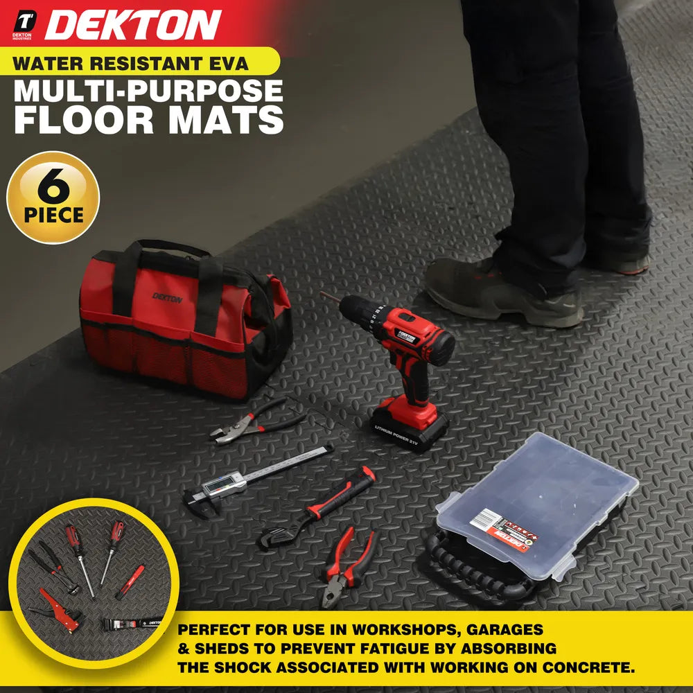 Dekton Multi Purpose Interlocking Floor Mats (DT90667)