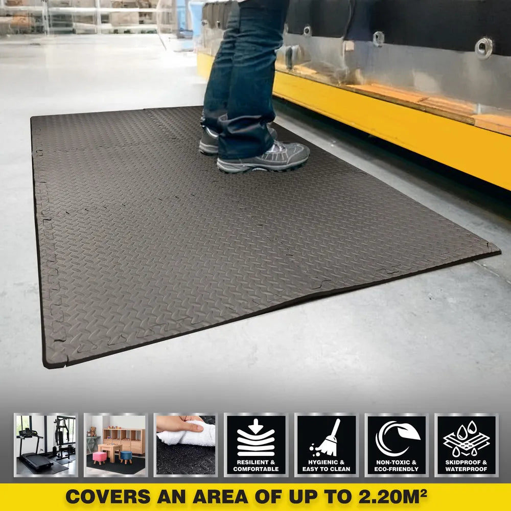 Dekton Multi Purpose Interlocking Floor Mats (DT90667)