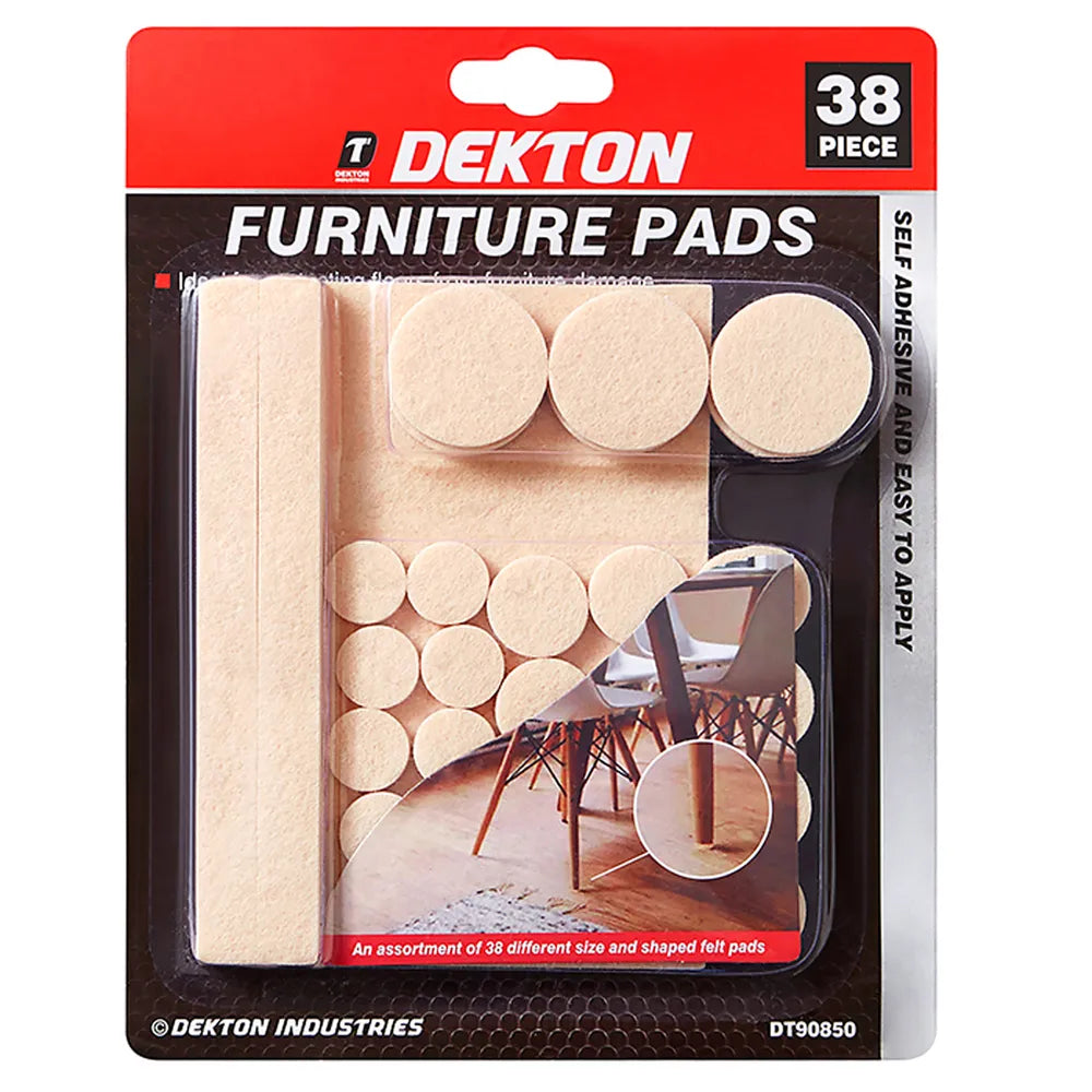 Dekton 38 Pce Furniture Pad Set (DT90850)