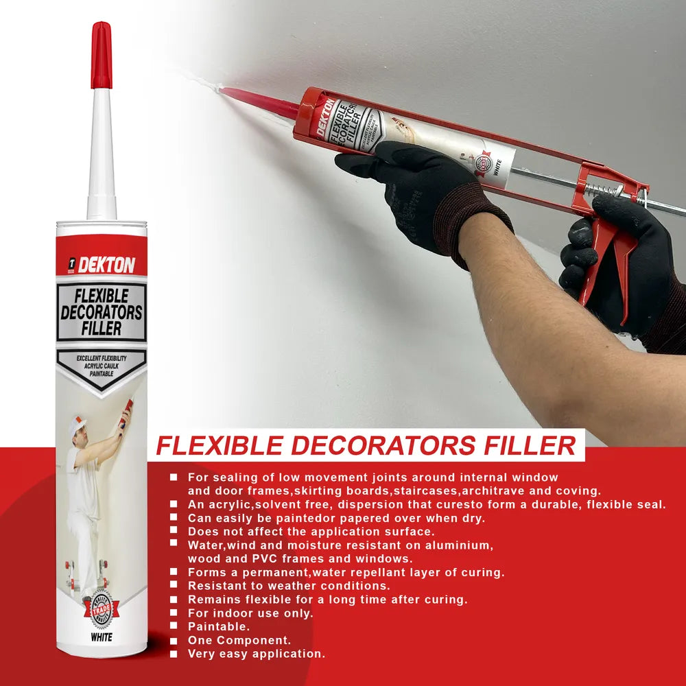 Dekton Decorators Caulk White (DT95600)