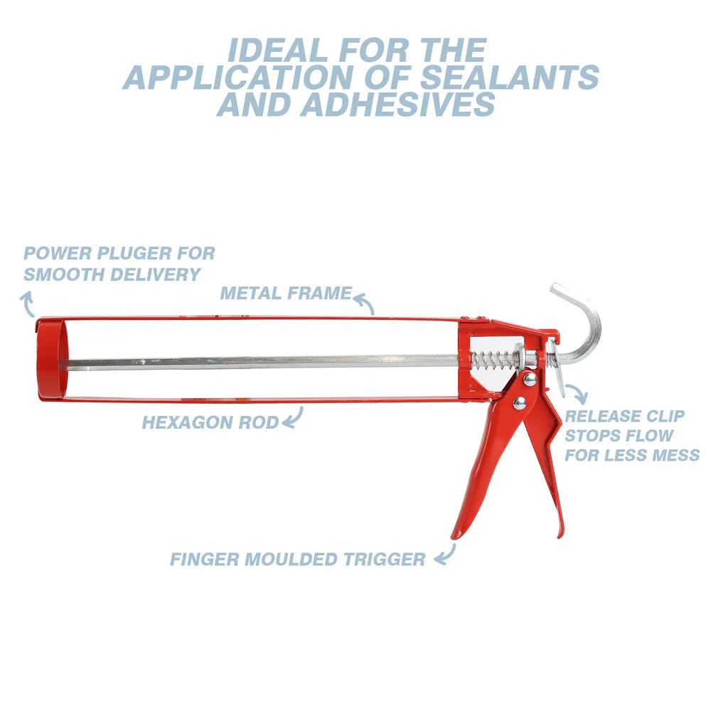 Dekton 280mm (11in) Caulking Gun (DT95750)
