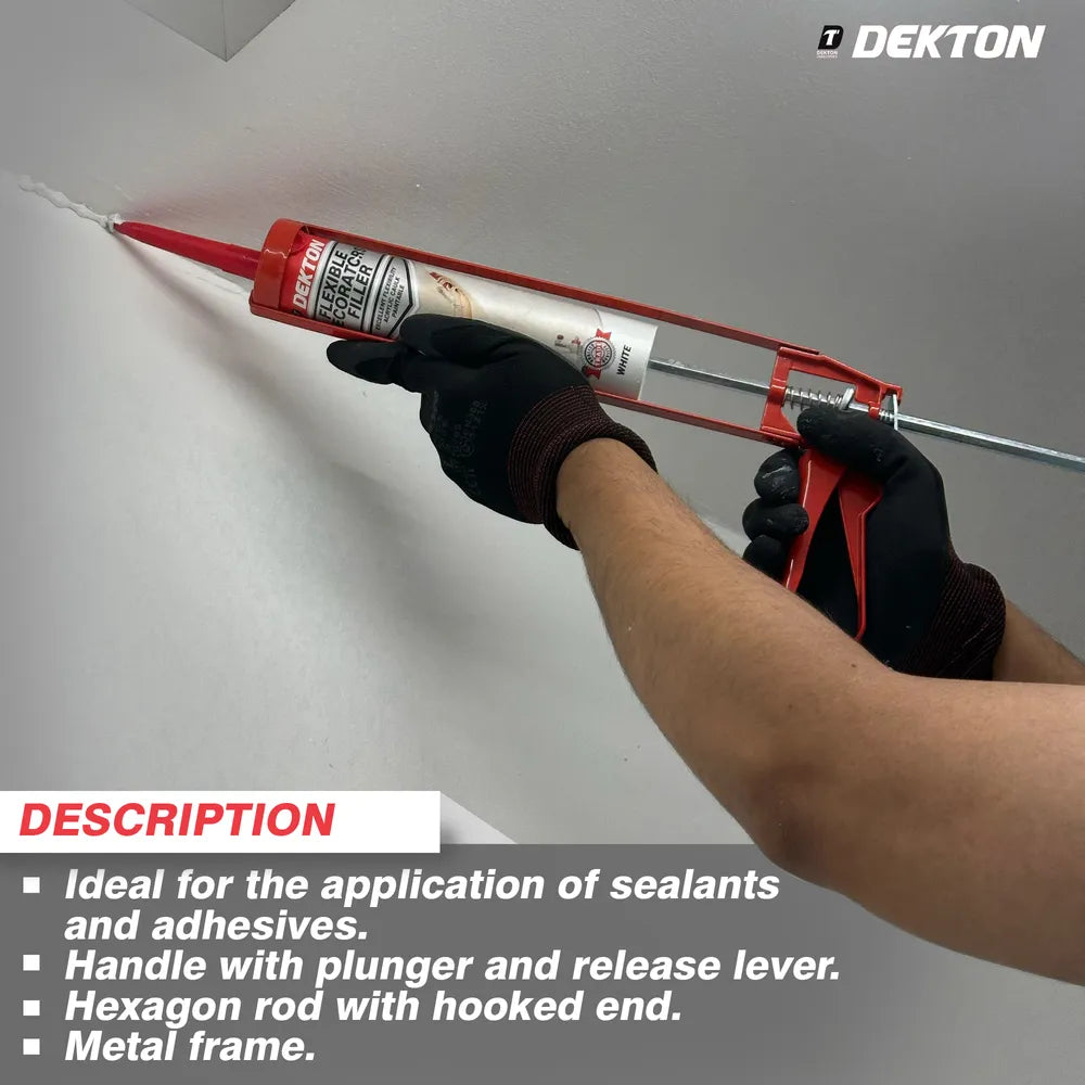 Dekton 280mm (11in) Caulking Gun (DT95750)