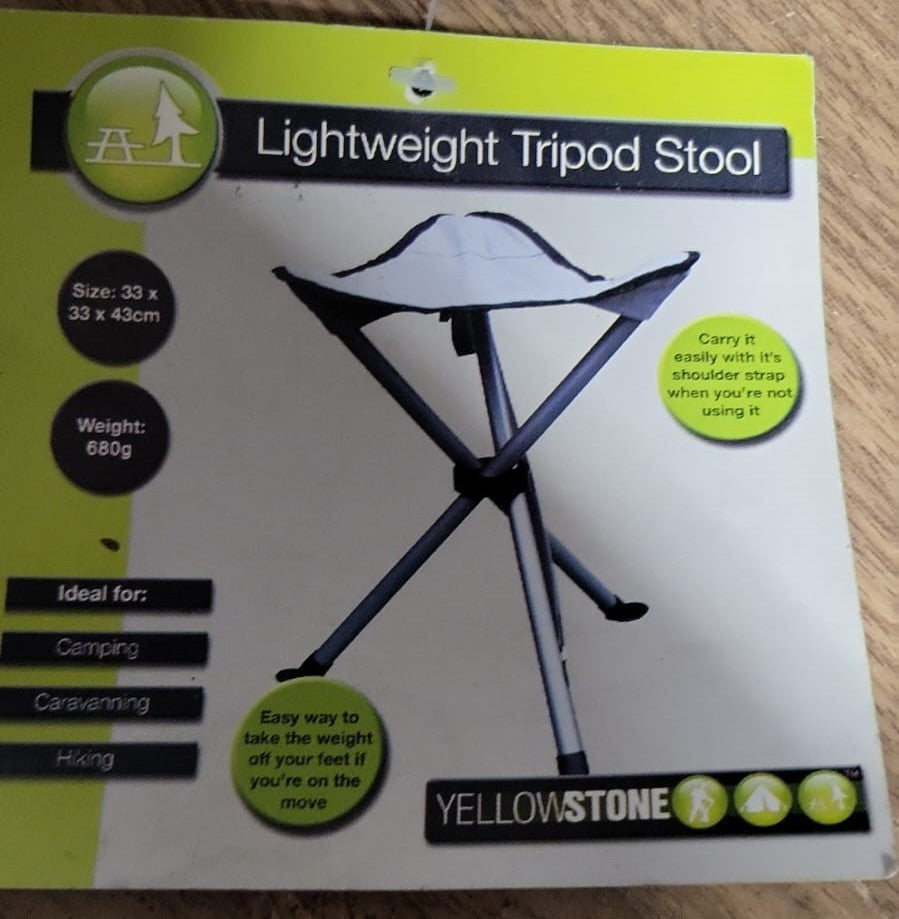 Lightweight Tripod Stool