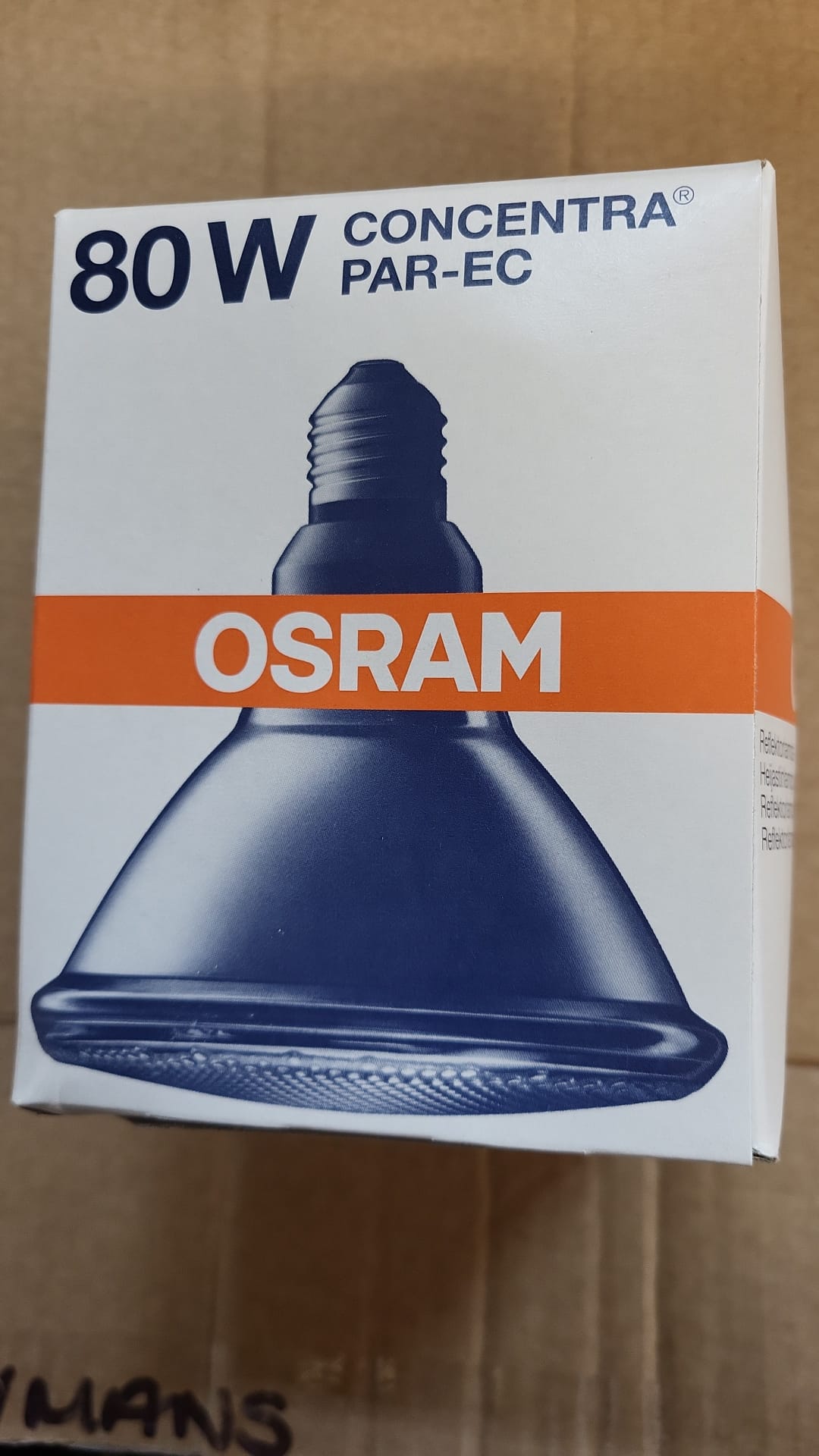 OSRAM CONCENTRA 80W LIGHT PAR-EC BULB
