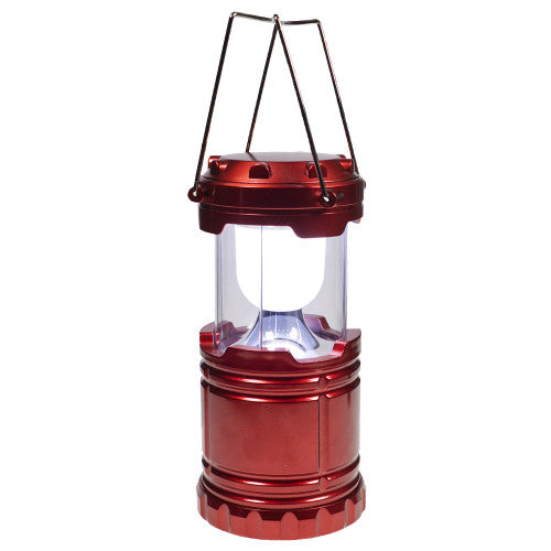 Status LED Camping Lanterns - Red or Blue (SLEDCAMPLANTX6)